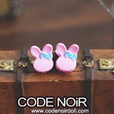 CAC000112 Pink Rabbit Hair Clips (Free Size)