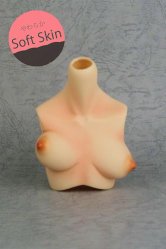 [Outer Body Part] Type-C6 Bust Whitey Soft Skin (Blushed)