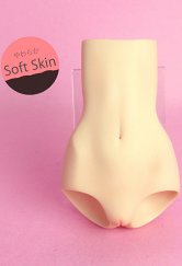 [Outer Body Part] Type-F Lower Torso Tan Soft Skin (Blushed)