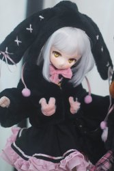 MDD-12 Coat (Black Rabbit)