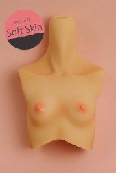 [Outer Body Part] Type-C1 Bust Tan Soft Skin (Blushed)