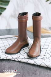 CBS000030 Light Brown Two Tone Riding Boots