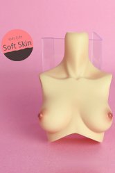 [Outer Body Part] Type-C5 Bust Tan Soft Skin (Blushed)