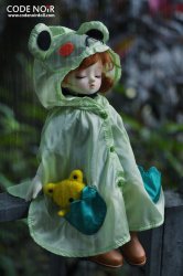 CYD000044 Green Frog Raincoat