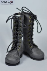 CLS000106 Grey Suede Boots