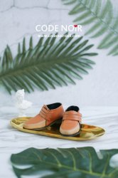 CBS000026 Tawny Two Tone Strap Loafers