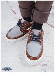 [Pre-Order] London boat shoes (Brown)