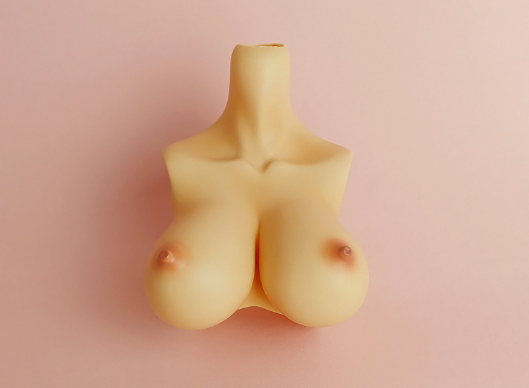 [Outer Body Part] Type-G Bust Tan Soft Skin (Blushed)