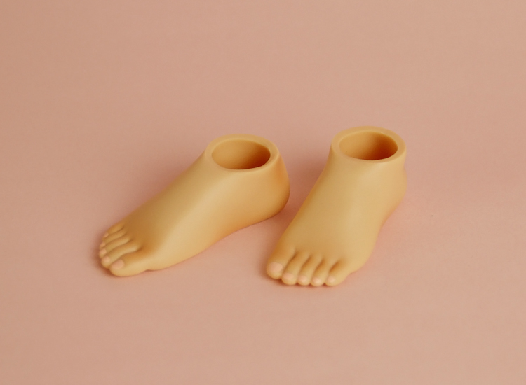[Outer Body Part] Flat Feet Tan (Blushed)